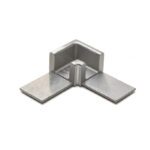 玻璃 1 1/2" 方形 90 度耦合器