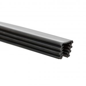 用于 1 1/2″ 方形金属帽的橡胶 U 形通道