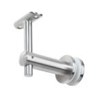 玻璃 – 圆形扶手抓轨支架