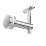 玻璃 – 圆形扶手抓轨支架