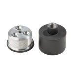 圆柱形玻璃夹/广告钉 黑色喷涂