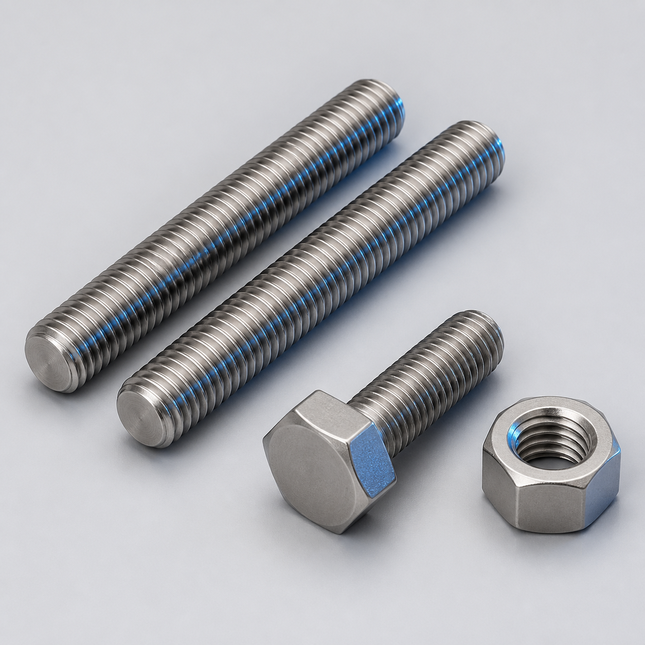 Inconel 625镍基合金六角螺栓与双头螺柱供应