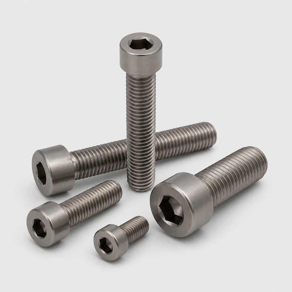 Inconel 718高温合金DIN 912内六角圆柱头螺栓供应
